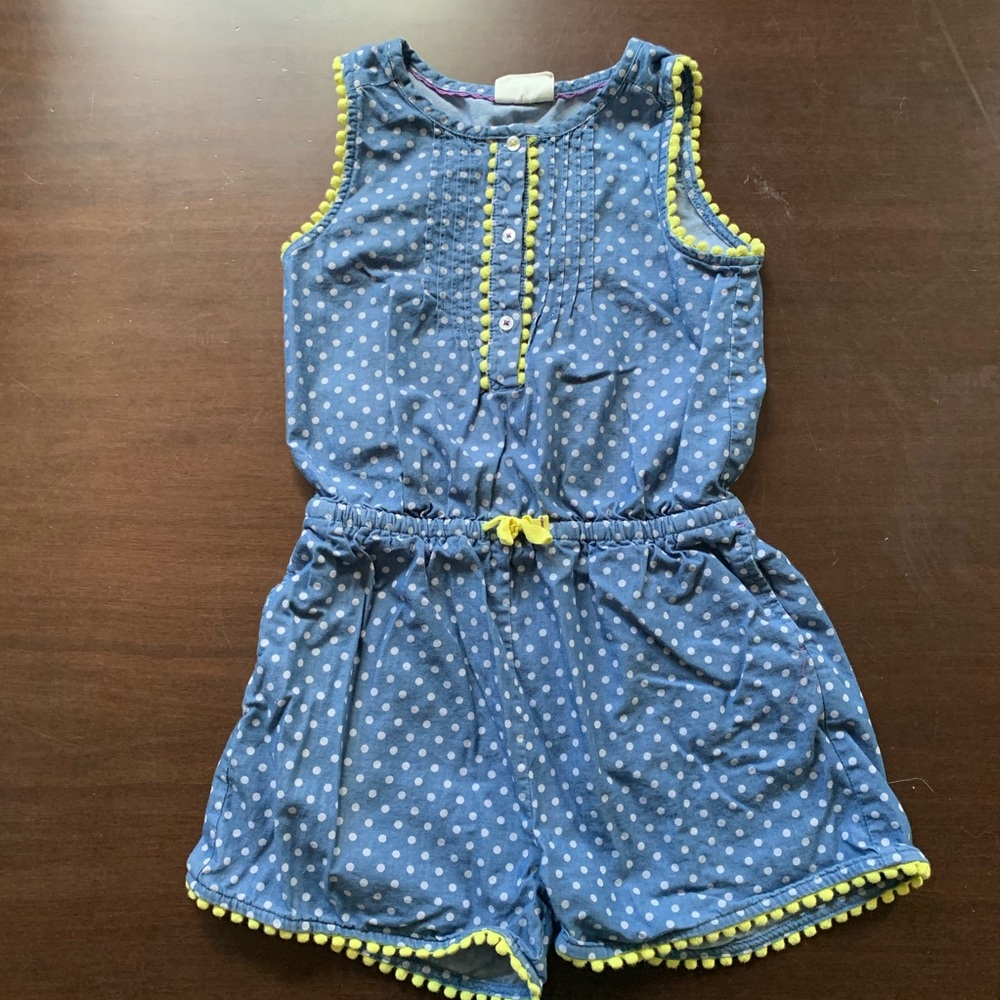 Fun Mini Boden Romper, Size 6-7